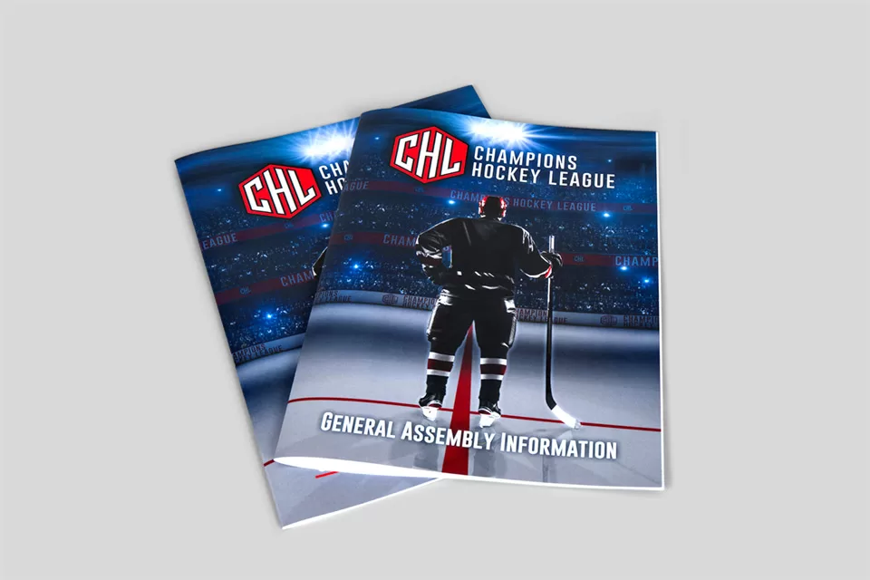 Broschüre Hockey Champions League 01